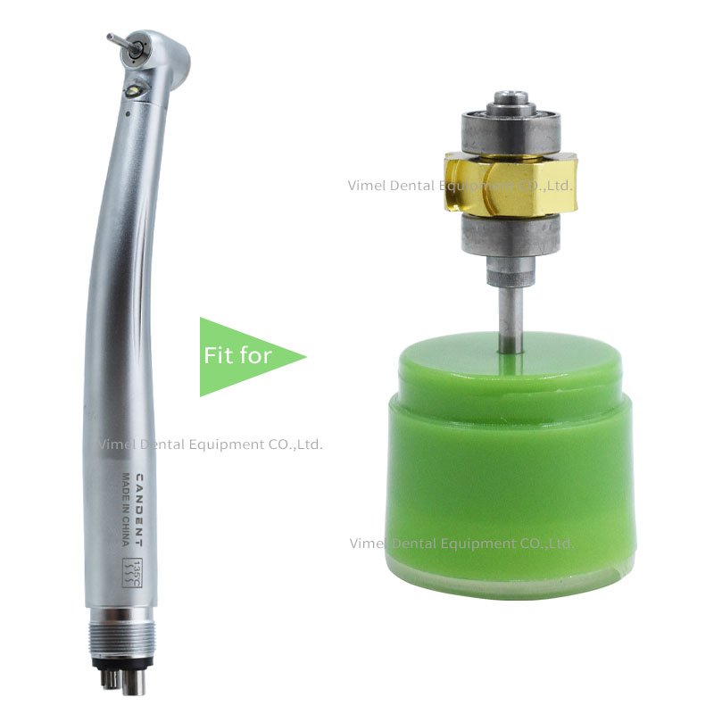 Dental High Speed Handpiece LED Factory Price 3 Water spray Ceramic Bearing Air Turbine Push Button Lab Equipment Supply