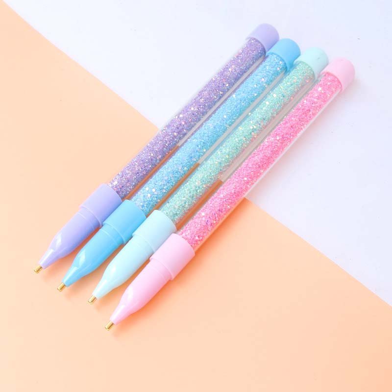 Wholesale Diy Diamond Painting Tools Pen Stick Drill Pen Diamond Embroidery Accessories Transparent In The Middle Drill Pen