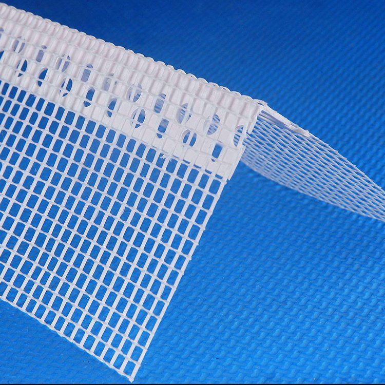 Hot sale factory building material drywall corner net lowest Price PVC corner bead with mesh
