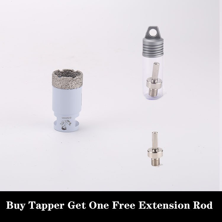 Carbon Concrete Ceramic Hexagon Vacuum Dry Brazed Diamond Core Drill Bit polishing tiles Concrete Drilling hss twist drill bits