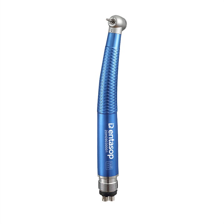 Dental High-speed Handpiece Dark Blue Strong Cutting Ce Turbine Low Speed Handpiece Ceramic Bearing Electrical Dental Hand Piece