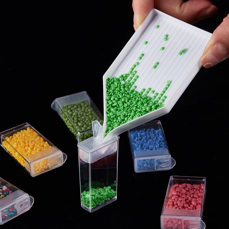 Wholesale Diamond Painting Tools Accessories 42 Grid Storage Box Roller Pen Clay Corrector Sets Diamond Embroidery Storage Box