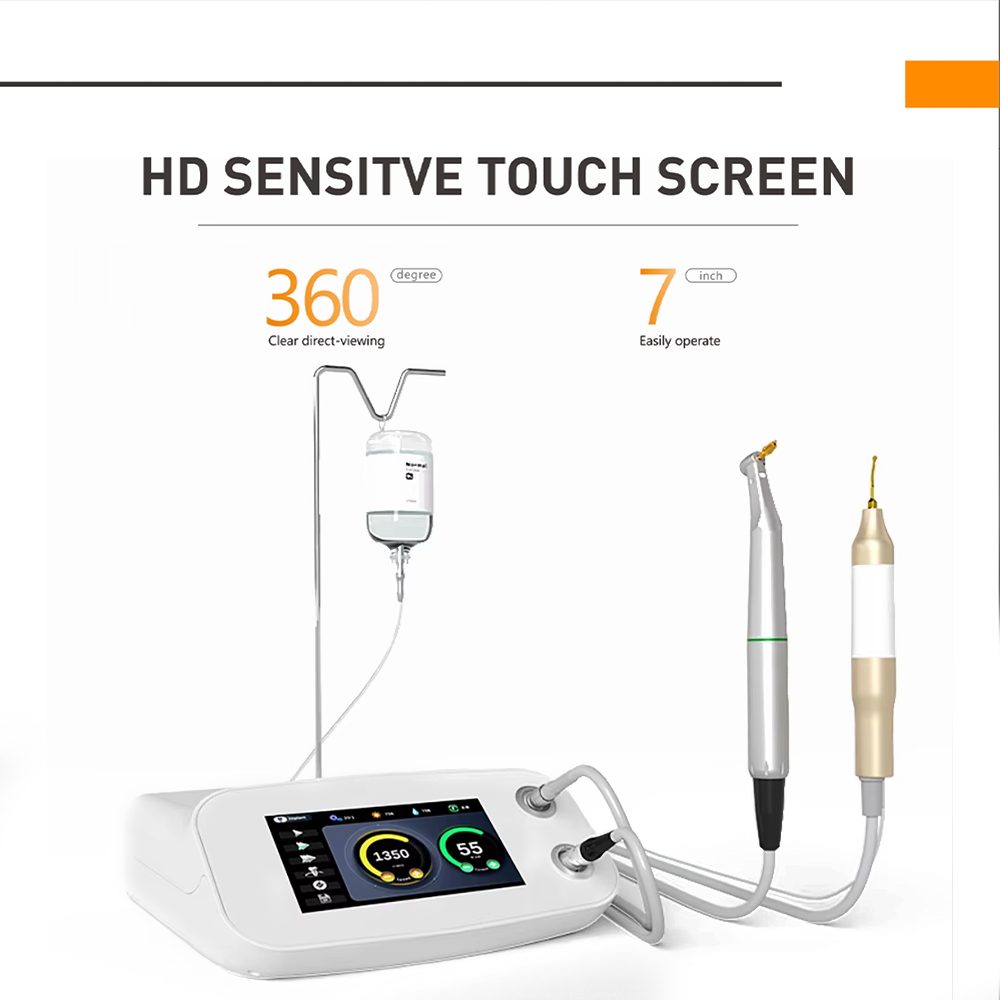 2 in 1 surgery Implant Motor HD Sensitive Touch Screen Dental Ultrasound Piezo Bone Surgery Machine With Handpiece and Piezo tip