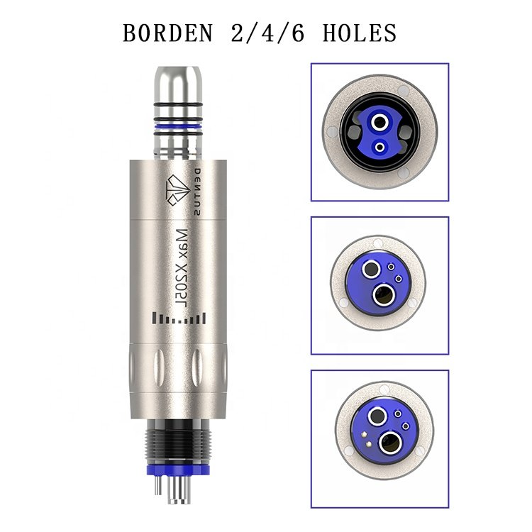 Dental Handpiece Set M205LG LED 2/4/6 Hole Internal Water Jet Kit X25L 1:1 Right Angle Dental Handpiece