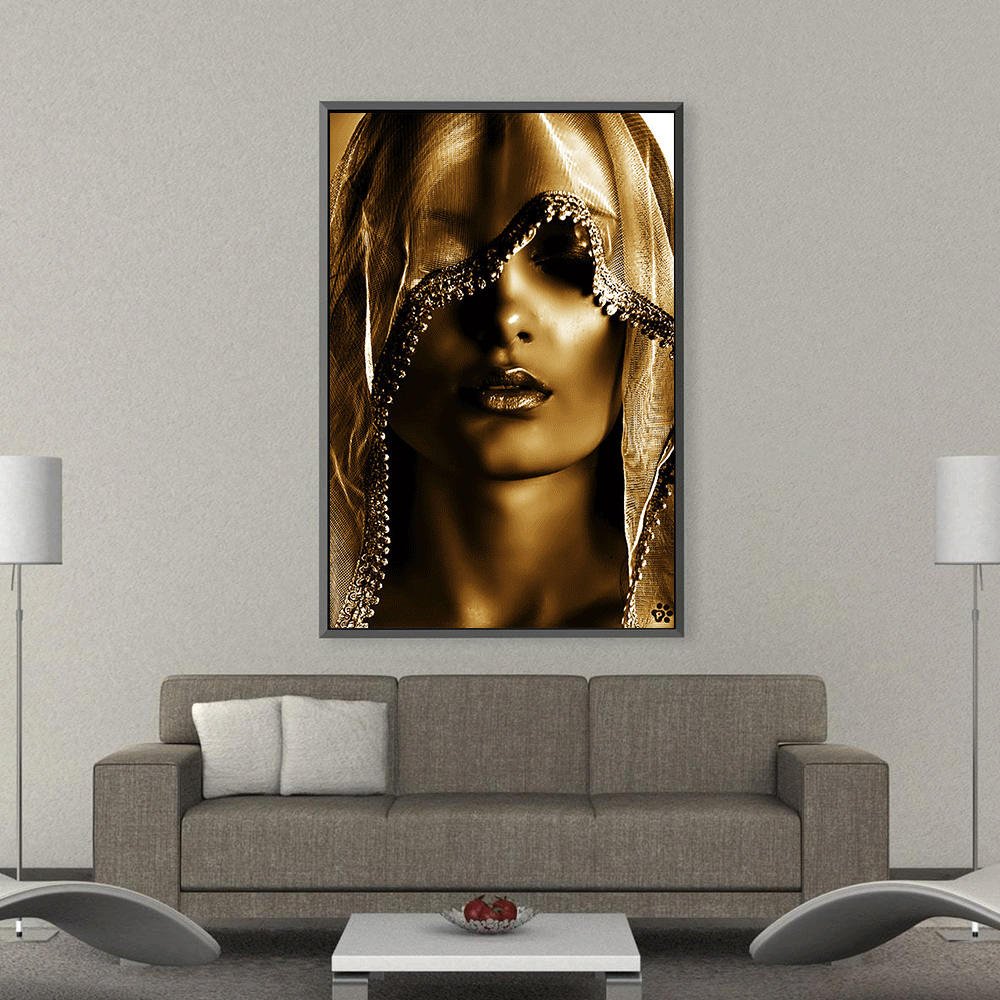 Factory Supply Golden Leaf Art Crystal Porcelain Abstract Diamond setting Decorative Wall Painting For Hotel decor