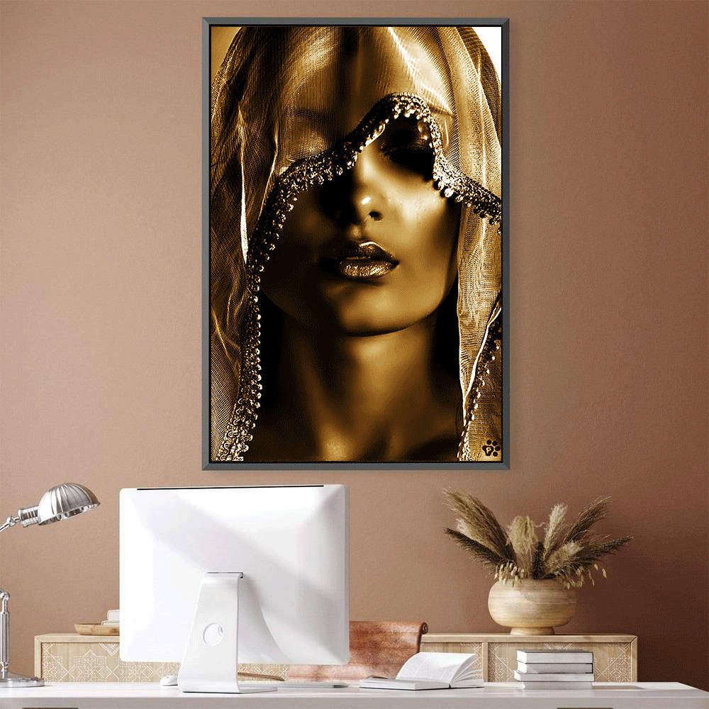 Factory Supply Golden Leaf Art Crystal Porcelain Abstract Diamond setting Decorative Wall Painting For Hotel decor