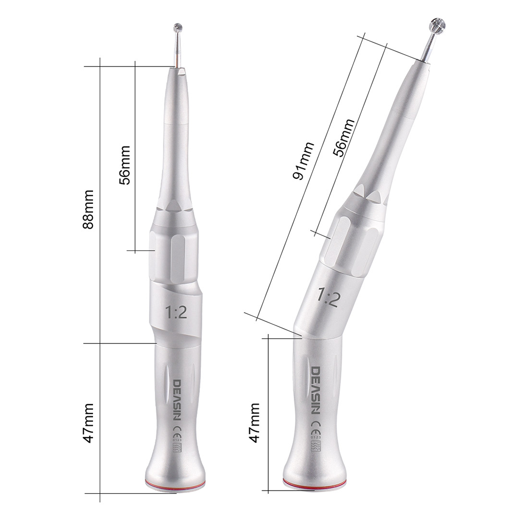 Dental Angle Implant Handpieces 1: 2 Increasing speed Straight Micro Motor Contra Angle Straight Slow Speed Surgical Handpiece