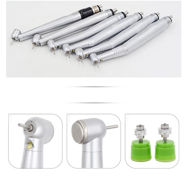 Dentist Against Resorption Optional 2/4 Hole Quick Coupling High Speed Dental Drill Handpiece
