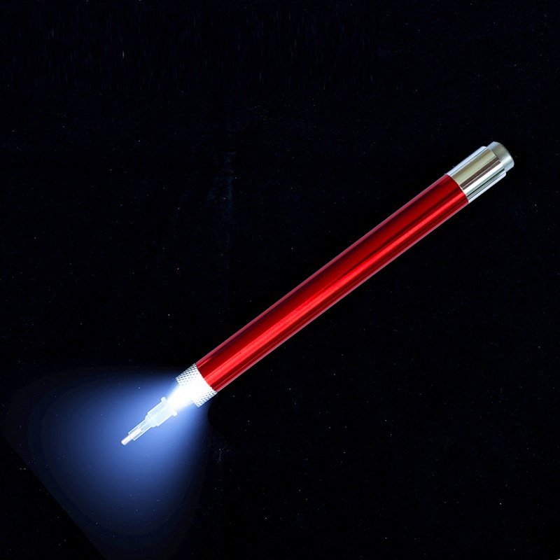 Wholesale Diamond Painting Tools LED Lighting Pen Diy Diamond Embroidery Accessories Point Drill Pen 3A Battery-powered 18cm