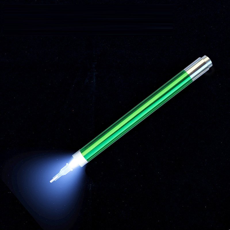 Wholesale Diamond Painting Tools LED Lighting Pen Diy Diamond Embroidery Accessories Point Drill Pen 3A Battery-powered 18cm