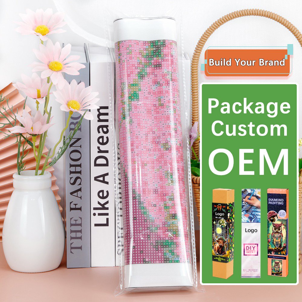 DIY Diamond Painting Kit Sunflower Flowers Plant Landscape Cross Stitch Suits Hobby Creative Mosaic Embroidery Home Decoration