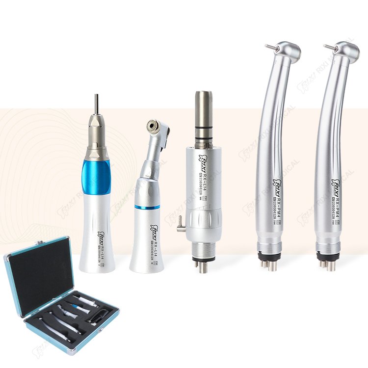 dental hand piece set dental handpiece high speed and low speed kit dental handpiece kit