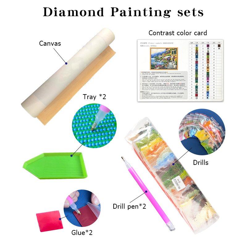 DEYI Hot Sale Diamond Paintings 5d Diy Diamond Paintings Kit Landscape Custom Diamond Paintings For Home Decoration