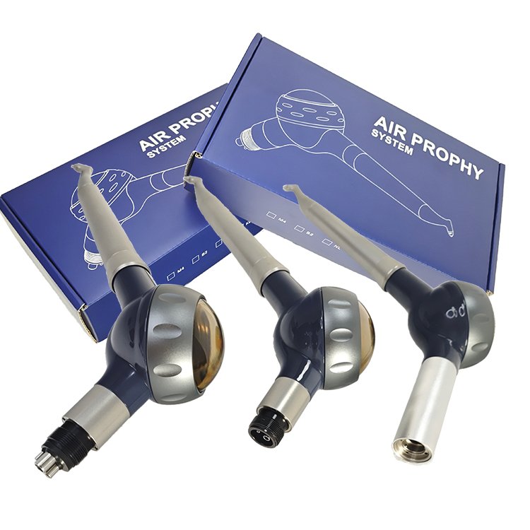 N104A Polisher Dental Air Prophy Unit Air Flow Polisher Handpiece Jet Polisher with Stainless Steel Blaster