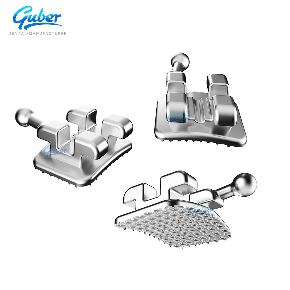 Factory Guber Braces dental equipments orthodontic brackets Ortodoncia brackets braces for teeth