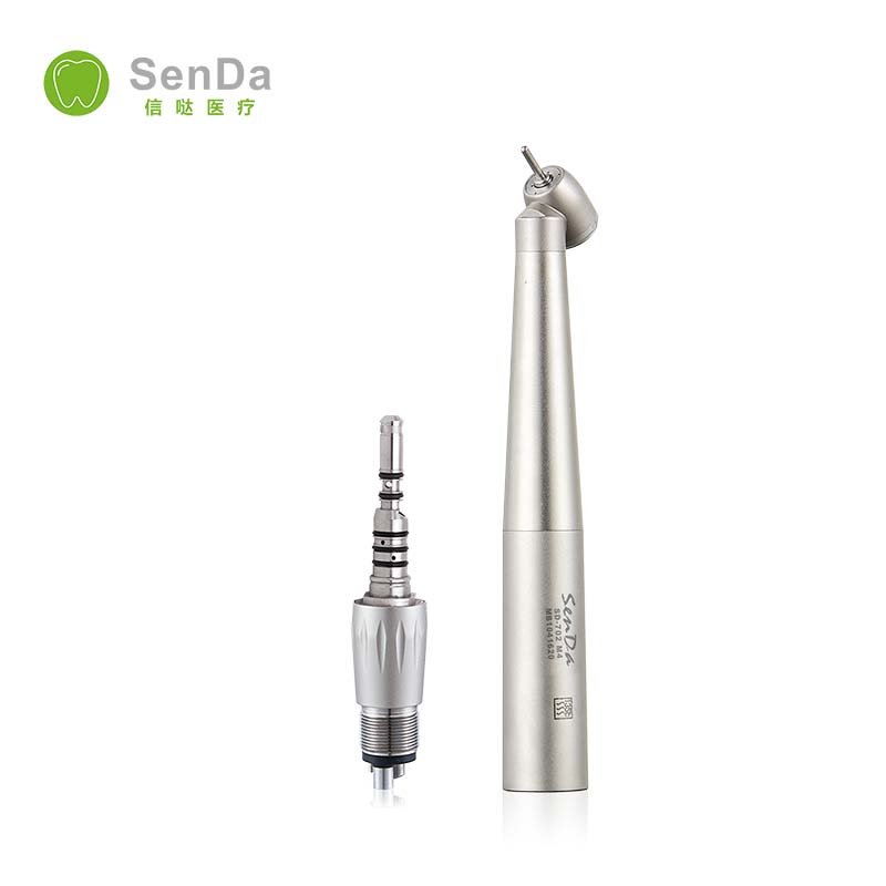 4 Holes Portable Hand Piece 45°Degree High Speed Ceramic Bearing Surgical Pana Max Fiber Optic Dental Handpiece