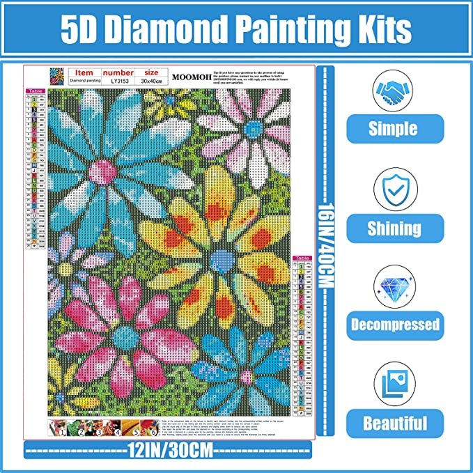 High End Short Lint Canvas Resin Square Drill Diamond Painting Art Galaxy