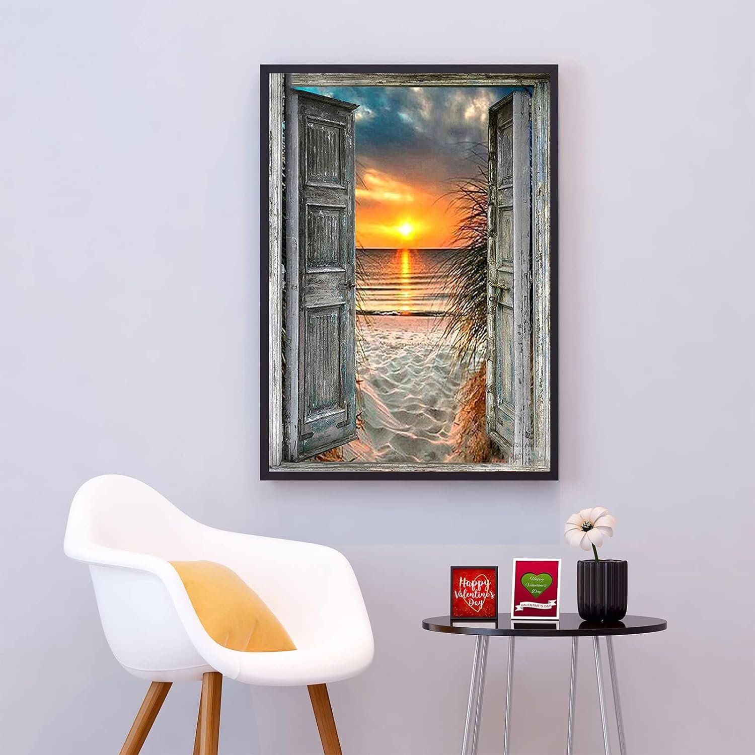 Hot selling 5D DIY diamond painting beach sunset diamond painting sunset scenery series decorative paintings 30*40cm