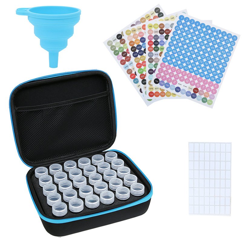 diamond painting storage container 30 diamond painting storage 30 with free funnel and stickers card