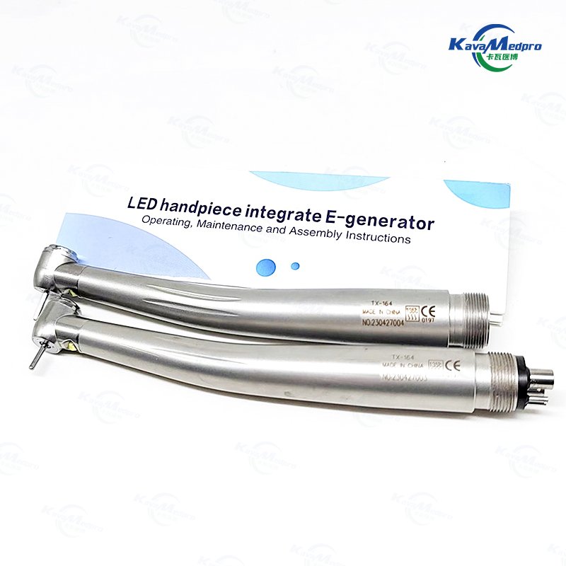 Dental Turbina Handpiece Dental Instruments LED Dental High Speed Handpiece Air Turbine Dental Standard Push Button Handpiece
