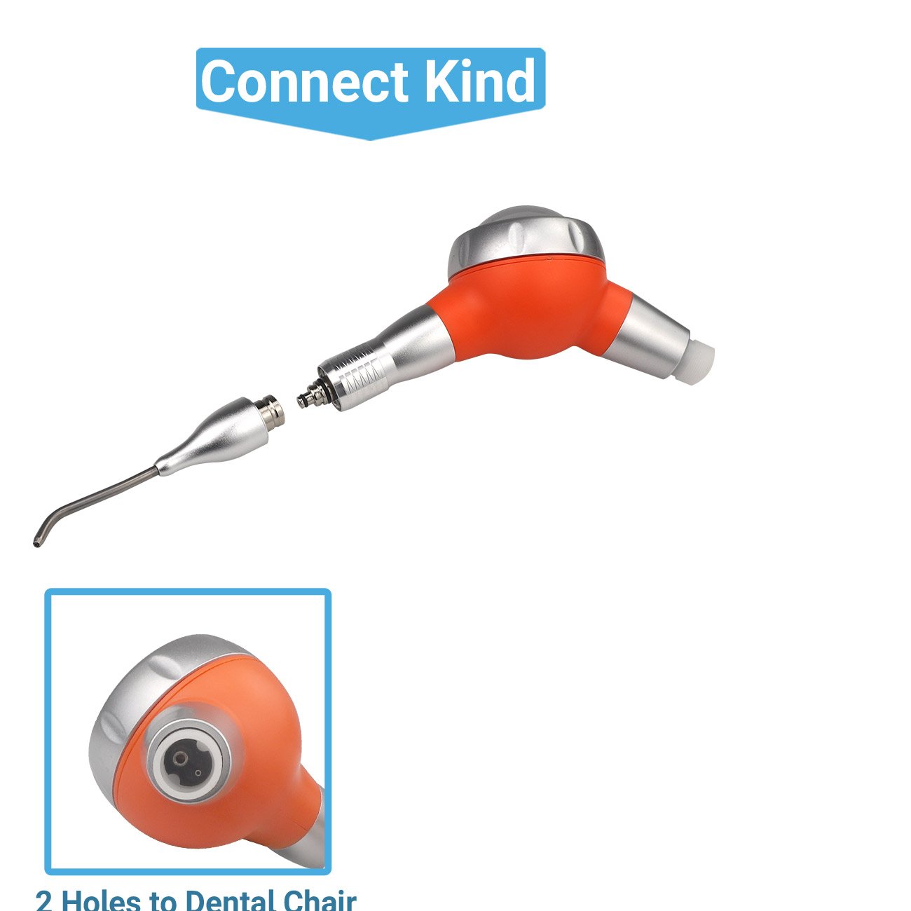 Teeth For Dental Laboratory Polishing Air Polisher Dental scaler Handpiece Dental Air Sand Gun2/4hole
