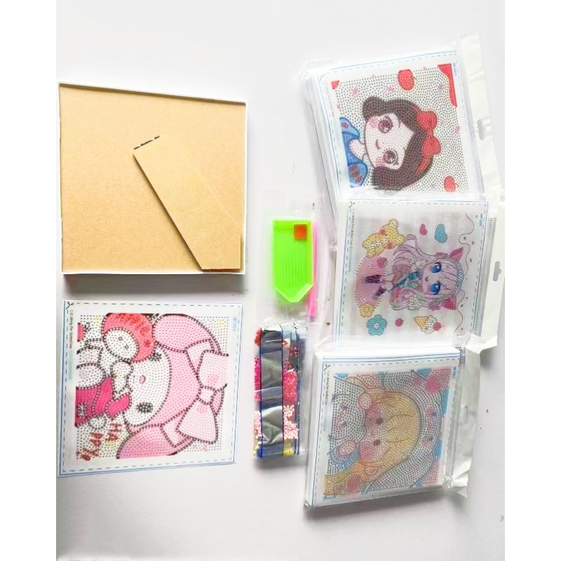 Premium Customizable Size And Pattern Cartoon Cute Home Decor Diamond Painting