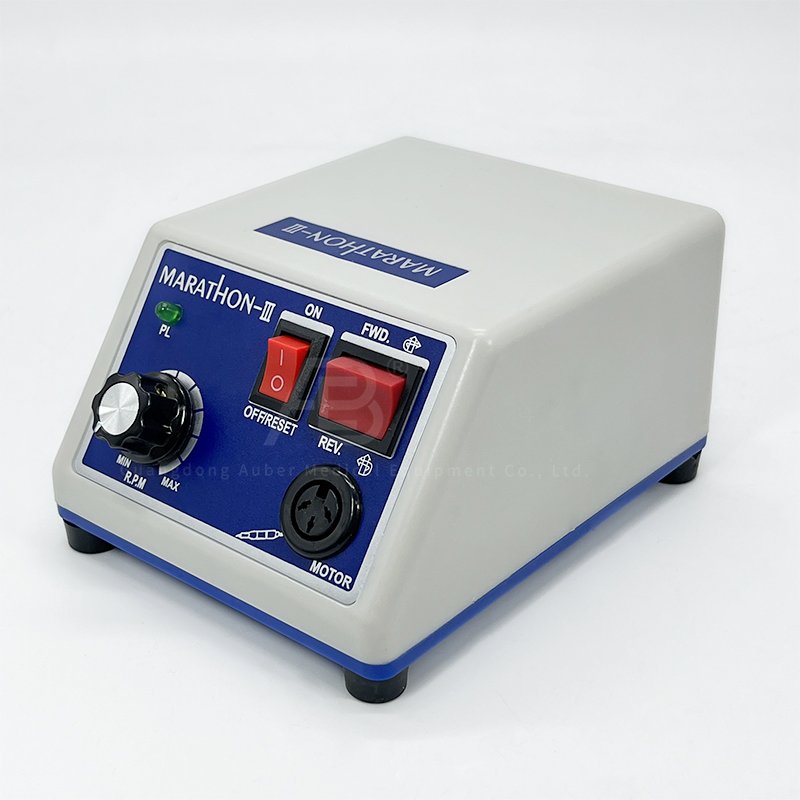 Dental Lab Electric Motor Micromotor Machine N3+108E 35K with contra angle and straight handpiece