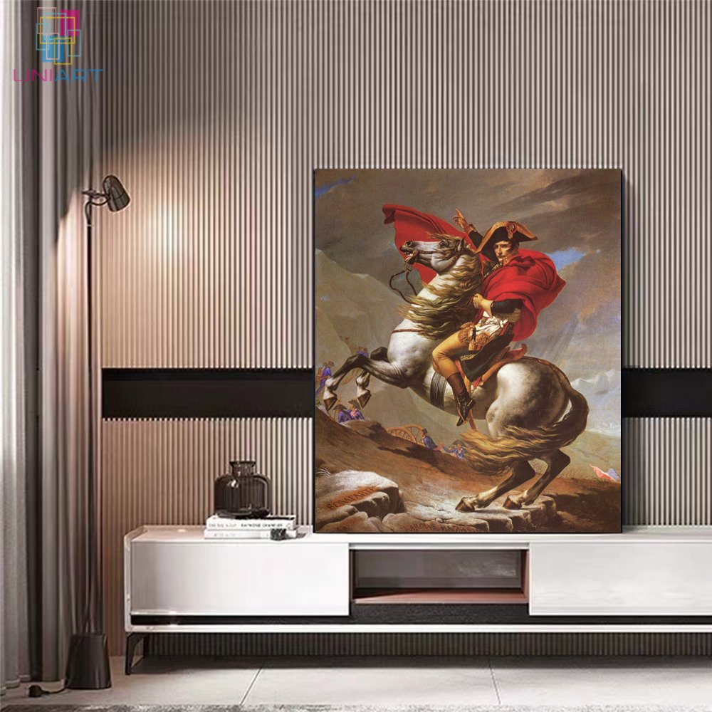 Uniart 100% Hand Painted Wall Art Napoleon Shenzhen Dafen Reproduction Oil Painting Hanging Artwork Wall Paintings For Home