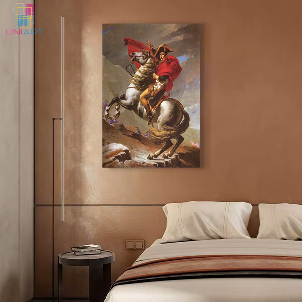 Uniart 100% Hand Painted Wall Art Napoleon Shenzhen Dafen Reproduction Oil Painting Hanging Artwork Wall Paintings For Home