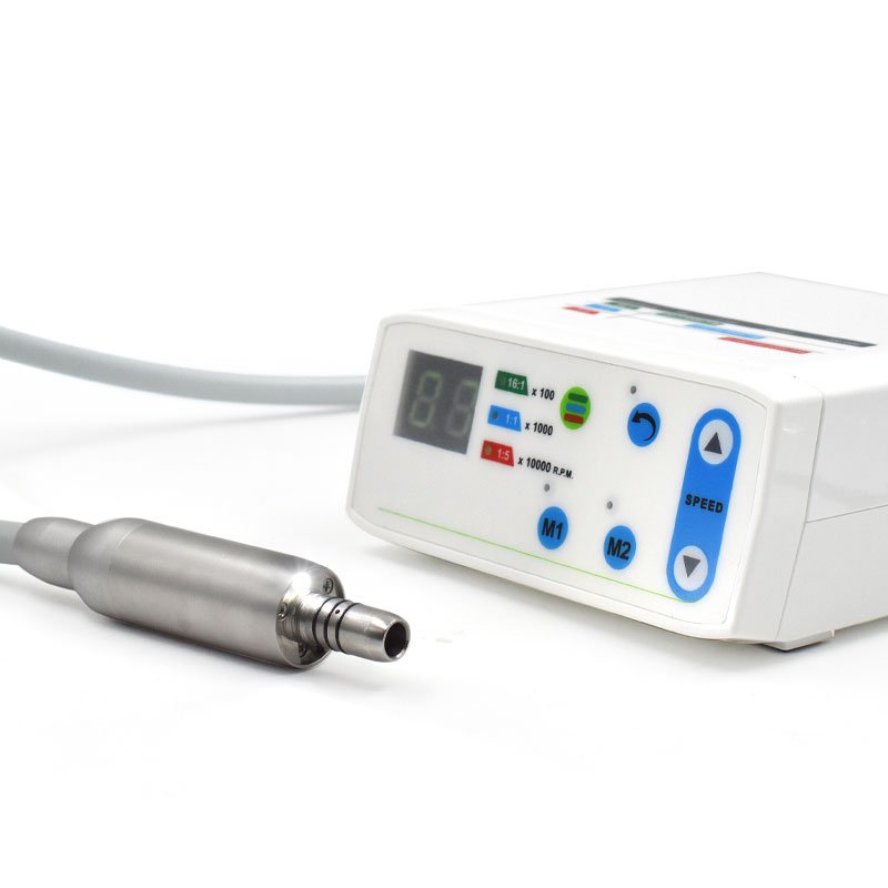 Electric Dental Motor LED Brushless Micro Motor Portable for Dental Chair Clinic Fit For 1:1/1:5/16:1 Handpiece