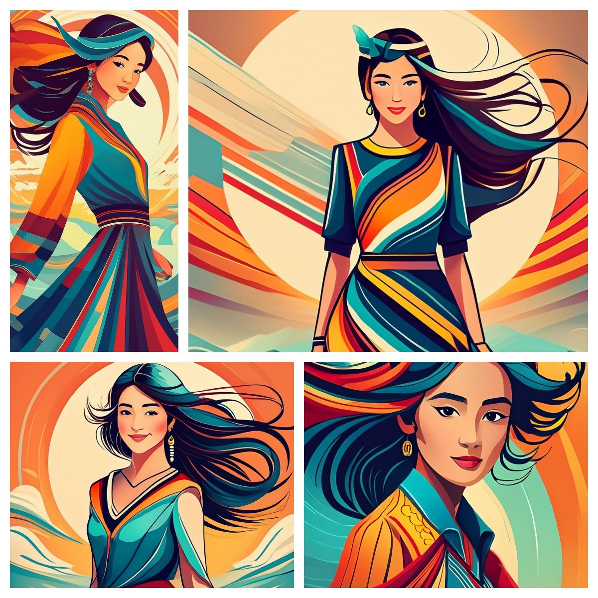 G-74 Girl Series Custom Mosaic Diamond Art Wall Decor Portrait Paint,DIY 5d Canvas Home Decor Christmas Diamond Painting