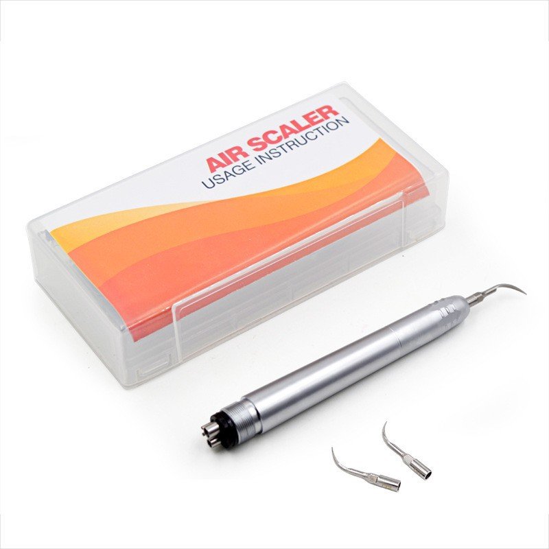 Dental Air Scaler Handpiece with G1/G2/G4 Tips Compatible with E-M-S / Woodpecker Ultra Scaler Air Turbine Factory Price