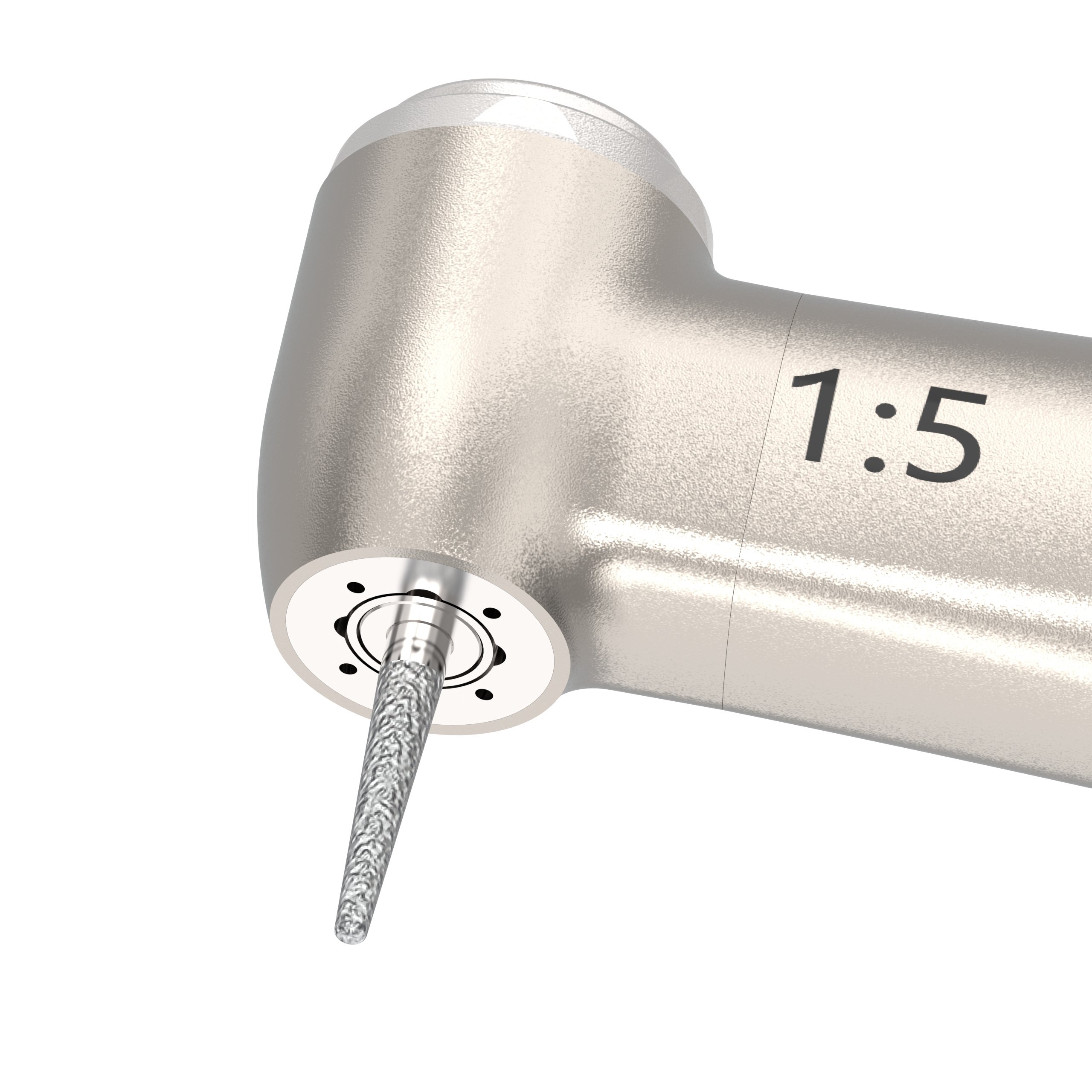 1:5 Increasing Low Speed Dental Handpiece Non-Optic Contra Angle Electric Motor Max : 200,000 min-1 X95