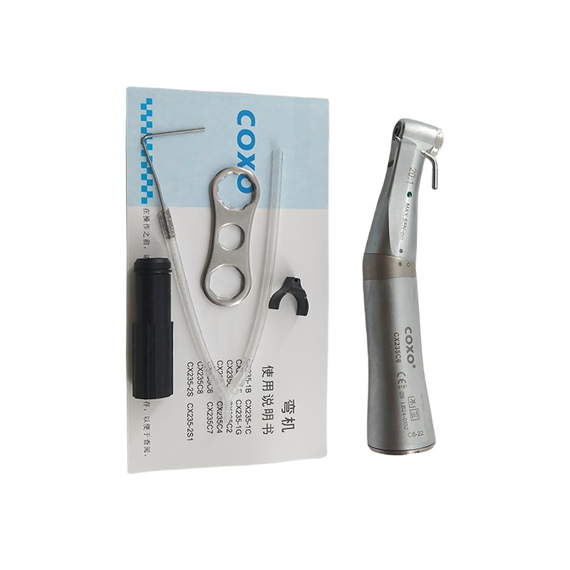 COXOs dental implant handpiece 20:1 with LED fiber optic C6-22 for various E-type motors dental surgical implant motor handpiece