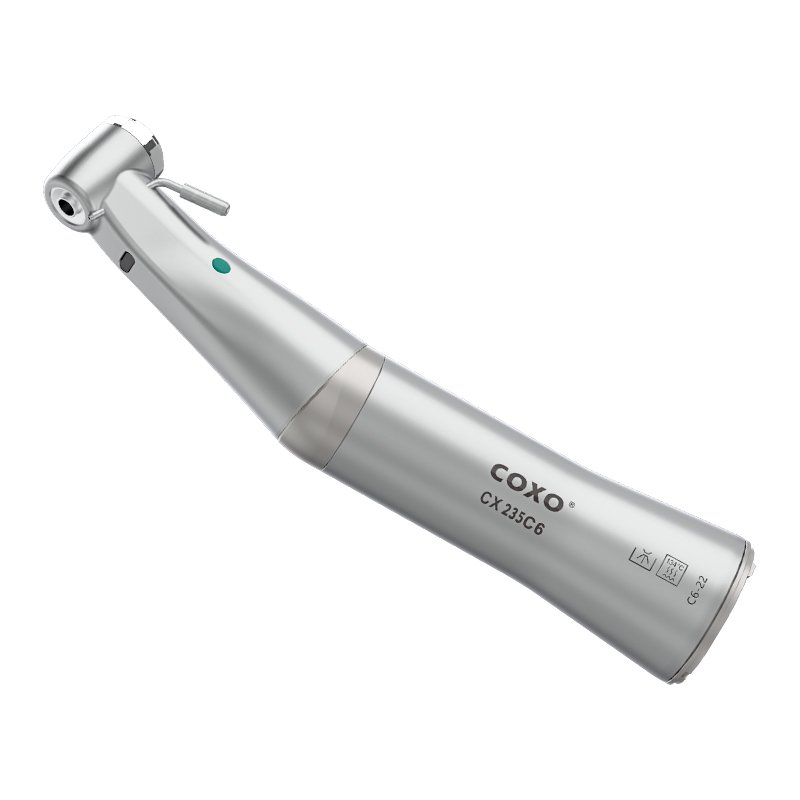 COXOs dental implant handpiece 20:1 with LED fiber optic C6-22 for various E-type motors dental surgical implant motor handpiece