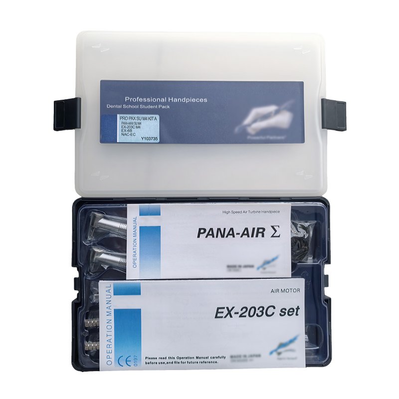 Hot sale Dental Handpiece set Low Speed Handpiece EX203C Dental High Speed Handpiece Turbine Kit Pana Max