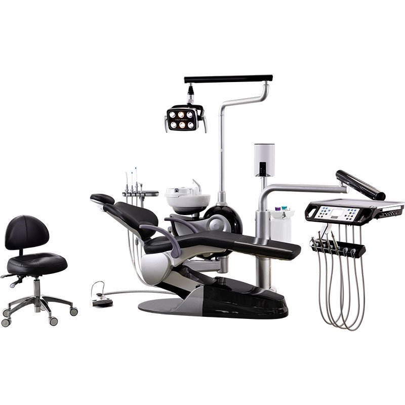 Safety Disinfection Dental Unit With Intraoral Camera Handpiece Compressor Ultrasonic Scaler Equipment Dentist Chair price
