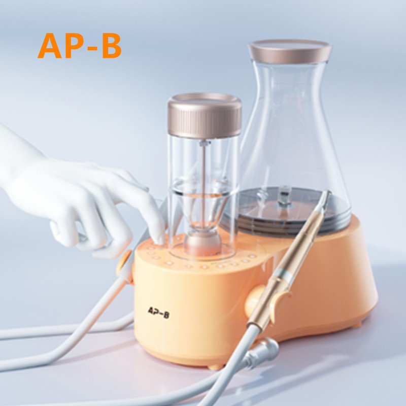 Original AP-B 2 In 1 Dental Scaler And Air Polisher Teeth Whitening Supragingival & Subgingival Mode WIth Detachable Handpiece