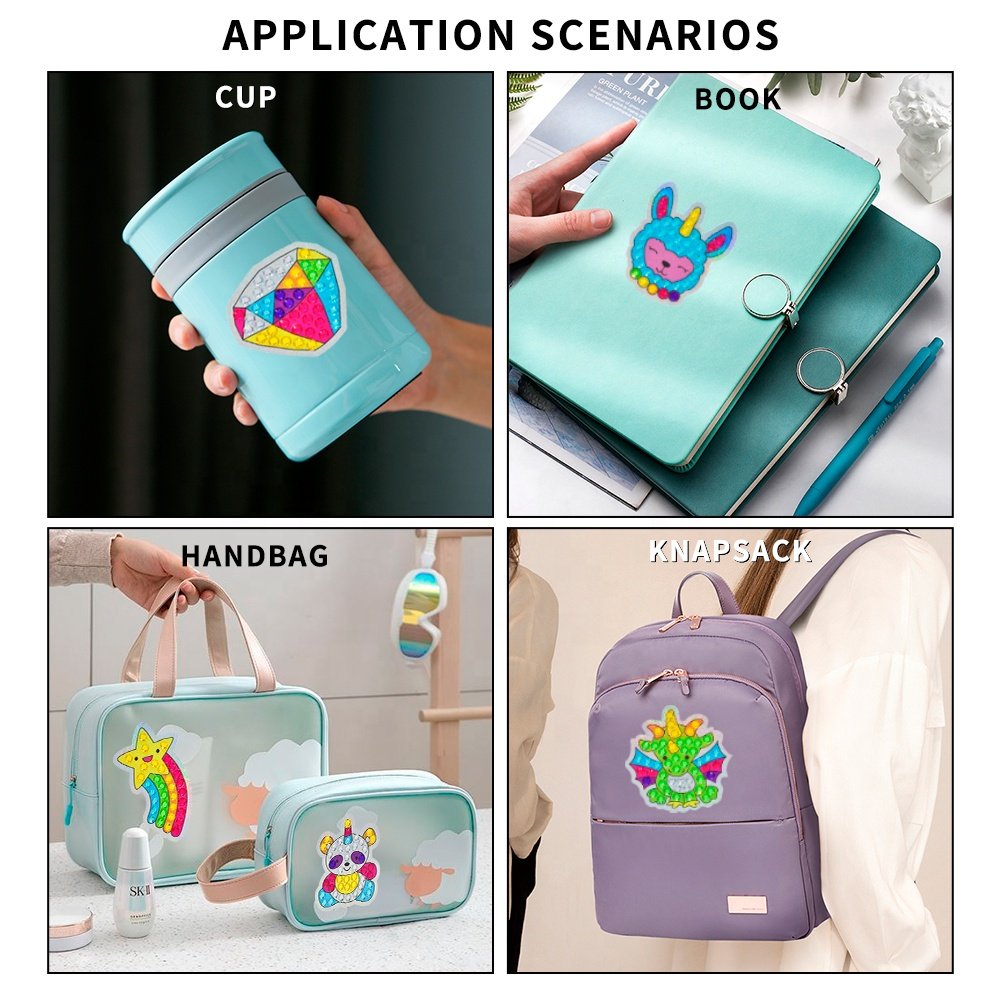 Hot Selling Art Crafts Animal Children 5D Diy Diamond Painting Stickers Kits for Kids