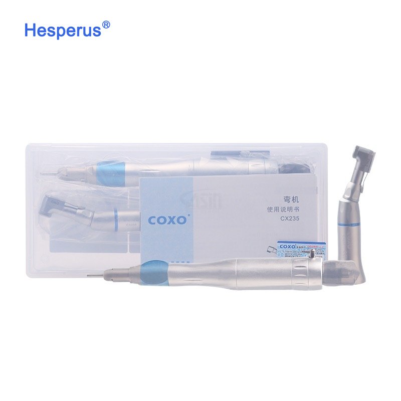 COXO 2/4 Holes CX235 Contra Angle/Air Motor/Straight Handpiece Without LED Handpiece Kit COXOs Low Speed Dental Handpiece