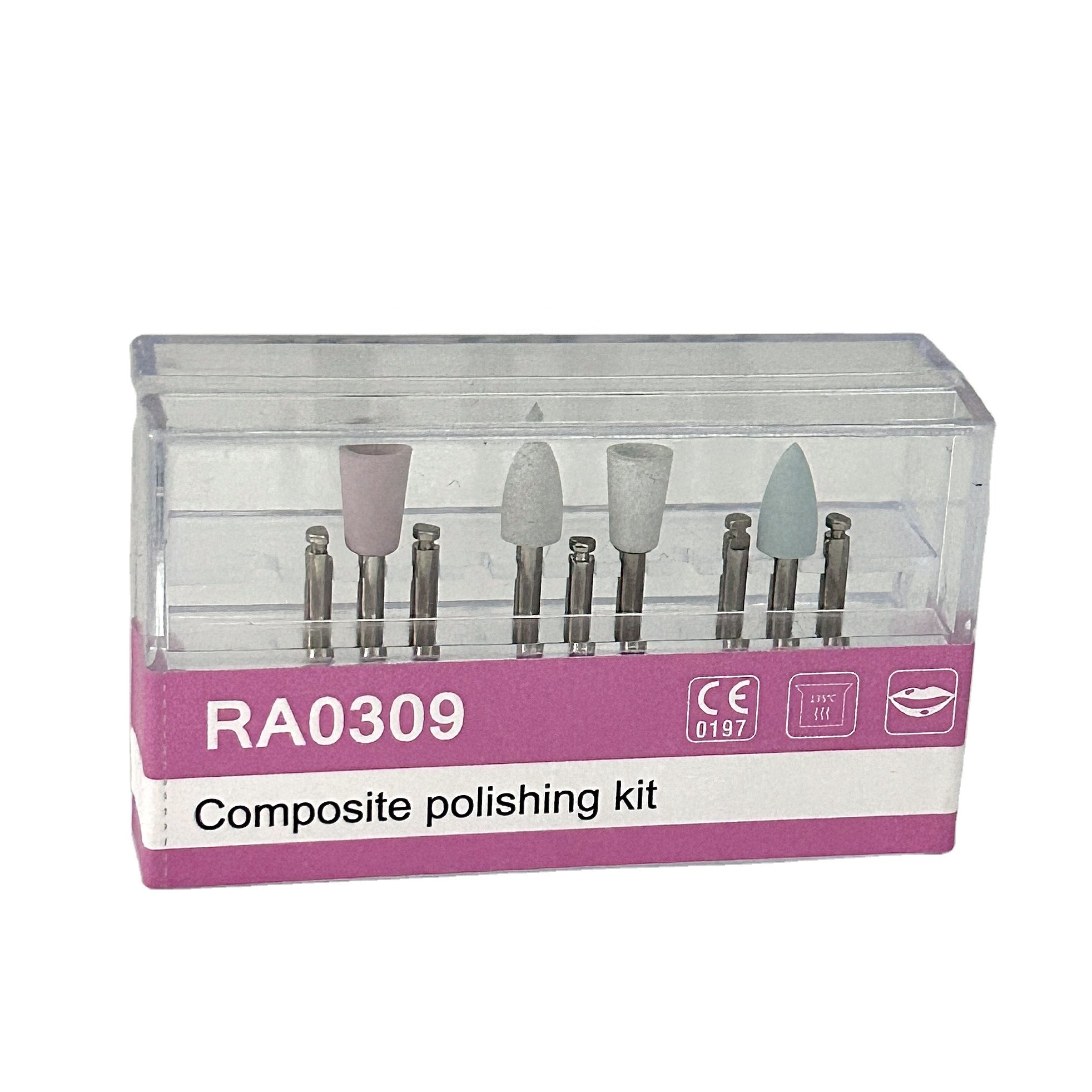 RA0309 High Quality Composite Polishing Kit Materials Composite Resin Polishing Kit for Dental Low Speed Handpiece use