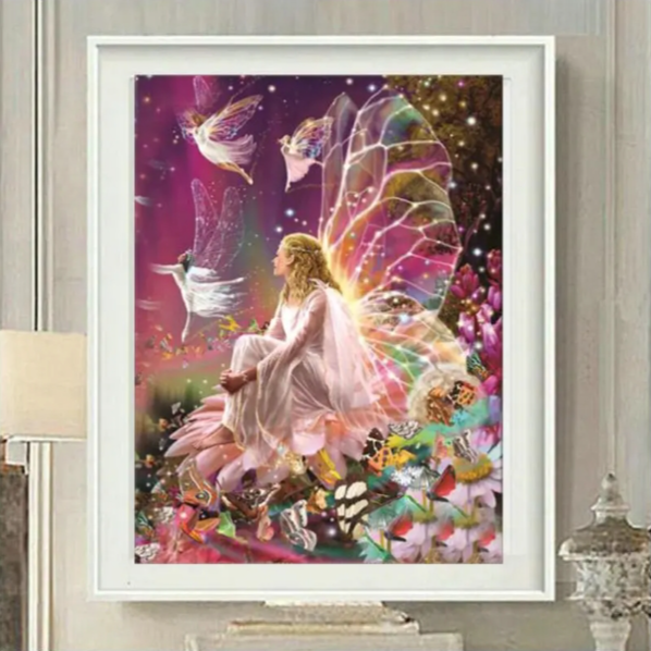 Diamond Painting Genie Kits for Adults, 5D Genie Diamond Art Kits for Beginners, DIY Full Drill Gem Art