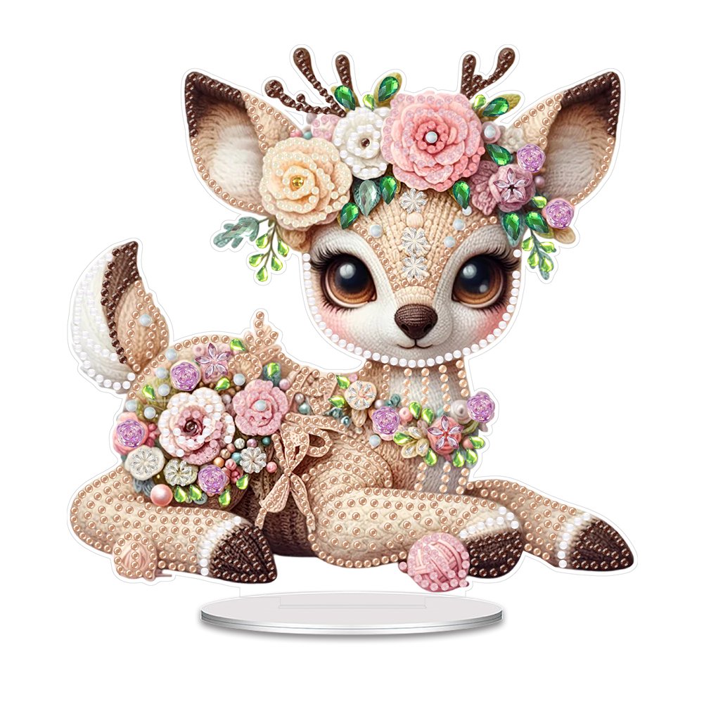 Newly designed desktop ornaments 5D diamond painting table decoration art work gift