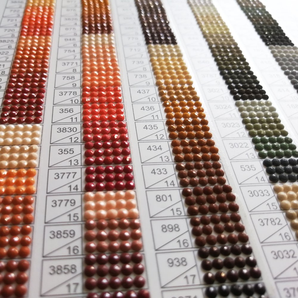 eco-friendly 2.8 DMC 447 colors round square beads Diamond Embroidery painting accessory