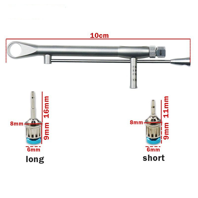 Dental Implant Universal Prosthetic Kit Torque 10-70NCM with Screw Driver Universal Restoration Tools Kit