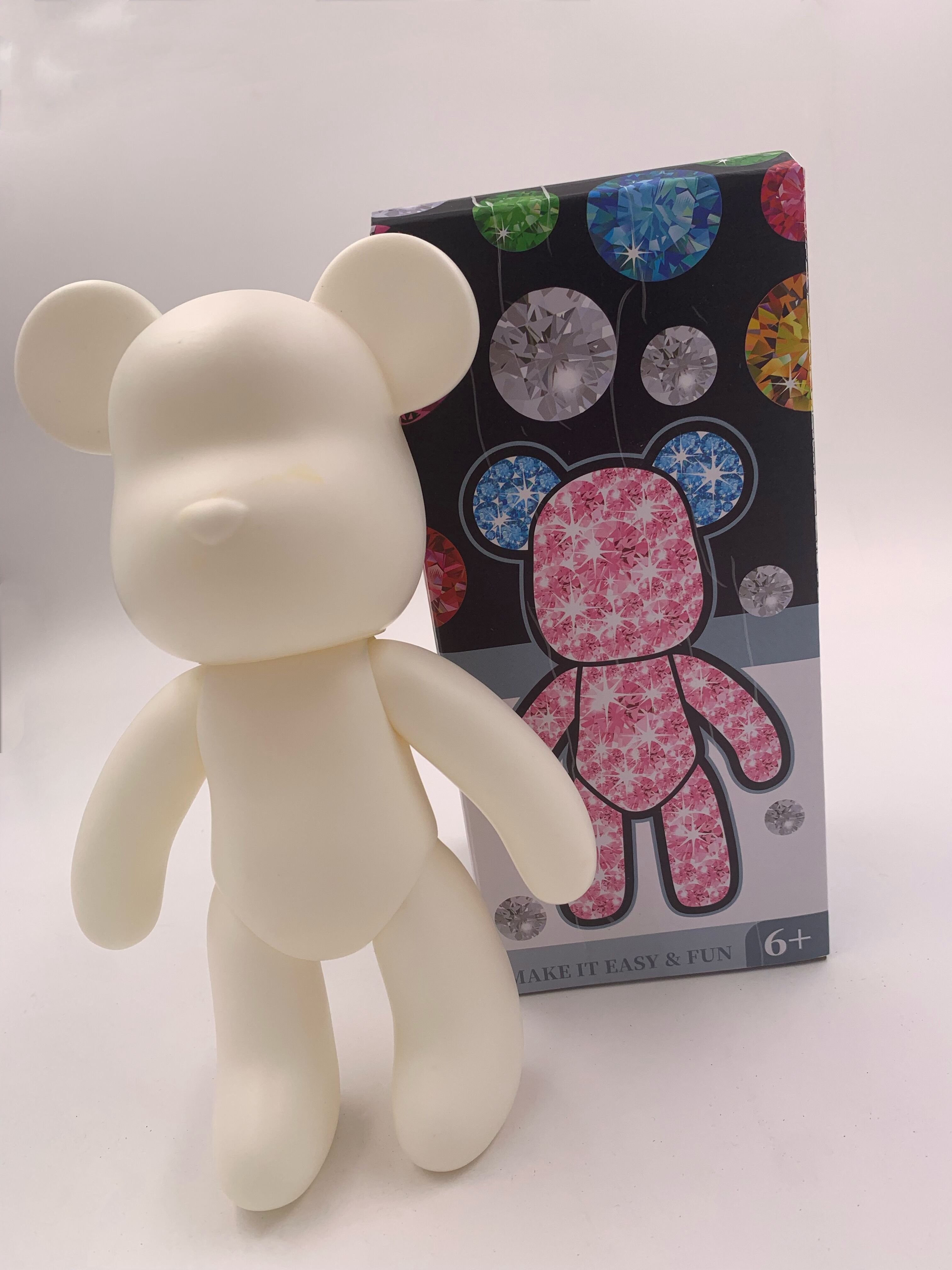 Hot Selling DIY Educational Plastic Diamond Bear Drawing Toy for Kids and Adults