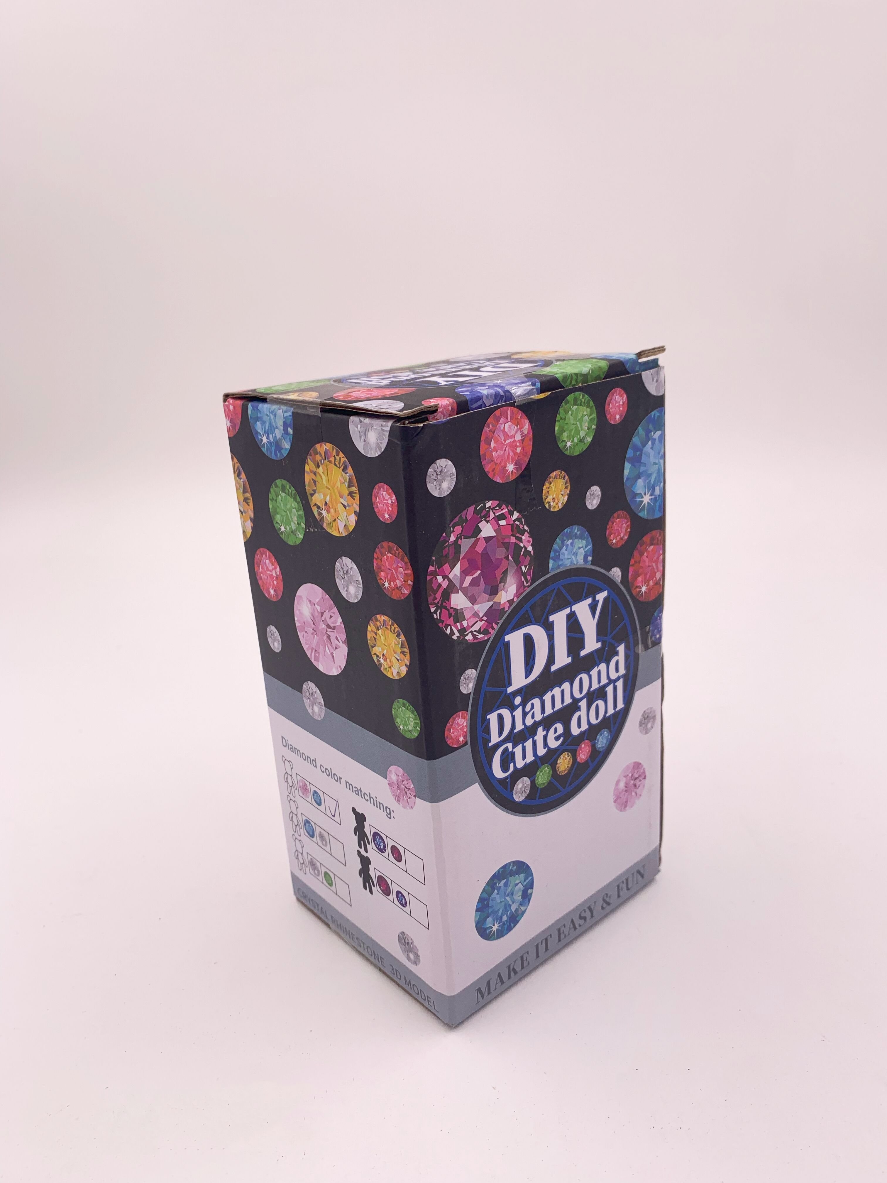 Hot Selling DIY Educational Plastic Diamond Bear Drawing Toy for Kids and Adults