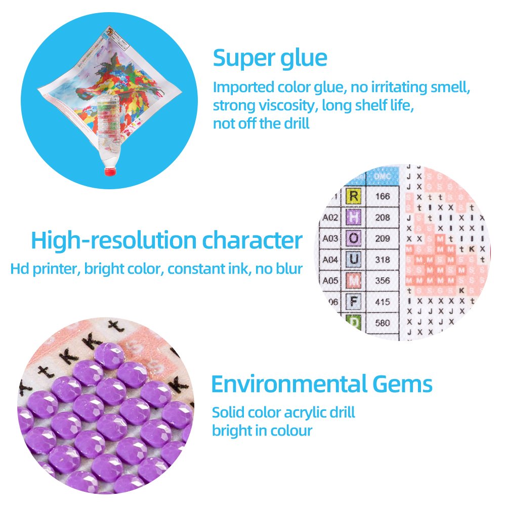 Hours DIY diamond painting art kit custom acrylic mandala handcraft diamond paintings