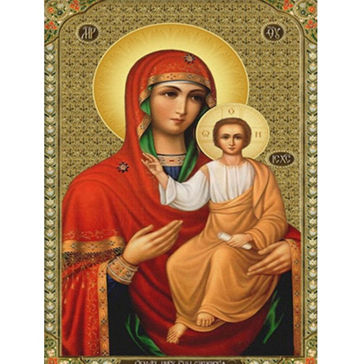 Custom high quality wall decor art religious Jesus diamond painting on canvas for adult