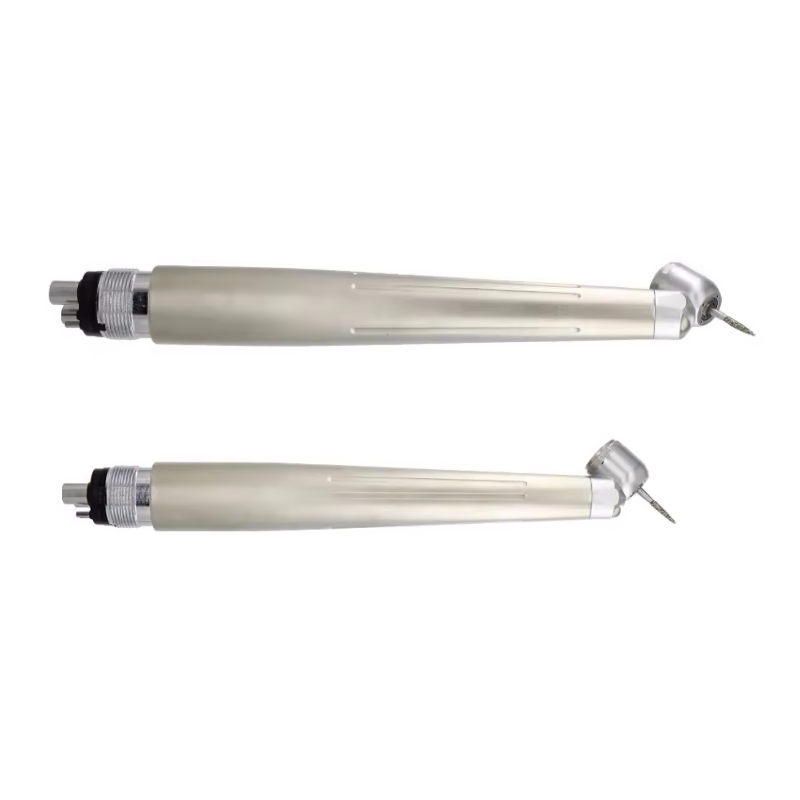 Dental Push Button Bearing surgical air turbine 45 degree ceramic high speed dental handpiece